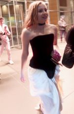 BEBE WOOD Arrives at Mean Girls Premiere at AMC Lincoln Square in New York 01/08/2024
