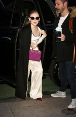 BEBE WOOD Arrives at Today Show in New York 01/08/2024
