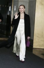 BEBE WOOD Arrives at Today Show in New York 01/08/2024
