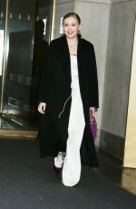 BEBE WOOD Arrives at Today Show in New York 01/08/2024