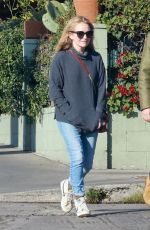 BECKI NEWTON on a Lunch Date at All Time Restaurant in Los Feliz 01/16/2024