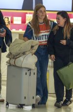 BECKY HILL at Sydney Airport 01/19/2024