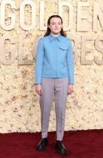 BELLA RAMSEY at 81st Annual Golden Globe Awards in Los Angeles 01/07/2024
