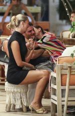 BIANCA BALTI amd Helly Nahmad Out with Friends in Saint Barthelemy 01/02/2024