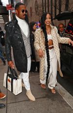 BIANCA BELAIR and Montez Ford Leaves NBC Studios in New York 01/23//2024