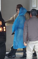 BIANCA CENSORI and Kanye West Leaves Sunset Tower in Los Angeles 01/23/2024