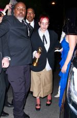 BILLIE EILISH Arrives at Golden Globes Afterparty at Chateau Marmont 01/07/2024