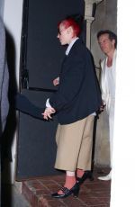 BILLIE EILISH Arrives at Golden Globes Afterparty at Chateau Marmont 01/07/2024