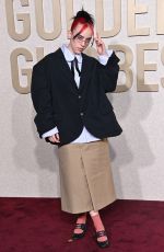 BILLIE EILISH at 81st Annual Golden Globe Awards in Los Angeles 01/07/2024
