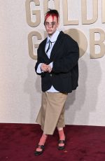 BILLIE EILISH at 81st Annual Golden Globe Awards in Los Angeles 01/07/2024