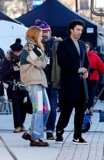 BLAKE LIVELY on the Set of It Ends With Us in Jersey City 01/06/2024