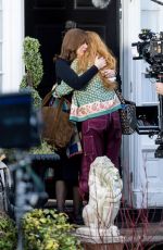 BLAKE LIVELY on the Set of It Ends with Us in New Jersey 01/10/2024