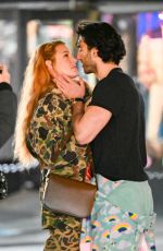 BLAKE LIVELY Shares an On-Screen Kiss on the Set of It Ends With Us in Jersey City 01/12/2024