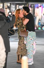 BLAKE LIVELY Shares an On-Screen Kiss on the Set of It Ends With Us in Jersey City 01/12/2024