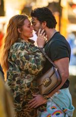 BLAKE LIVELY Shares an On-Screen Kiss on the Set of It Ends With Us in Jersey City 01/12/2024
