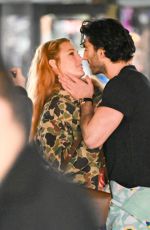 BLAKE LIVELY Shares an On-Screen Kiss on the Set of It Ends With Us in Jersey City 01/12/2024