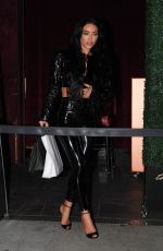 BREANA TIESI Films a Scene for Selling Sunset Season 7 at The Classic Cat in West Hollywood 01/20/2024
