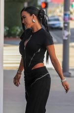 BREANA TIESI Out for Furniture Shopping on Melrose Avenue in West Hollywood 01/30/2024