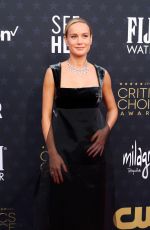 BRIE LARSON at 2024 Critics Choice Awards in Santa Monica 01/14/2024
