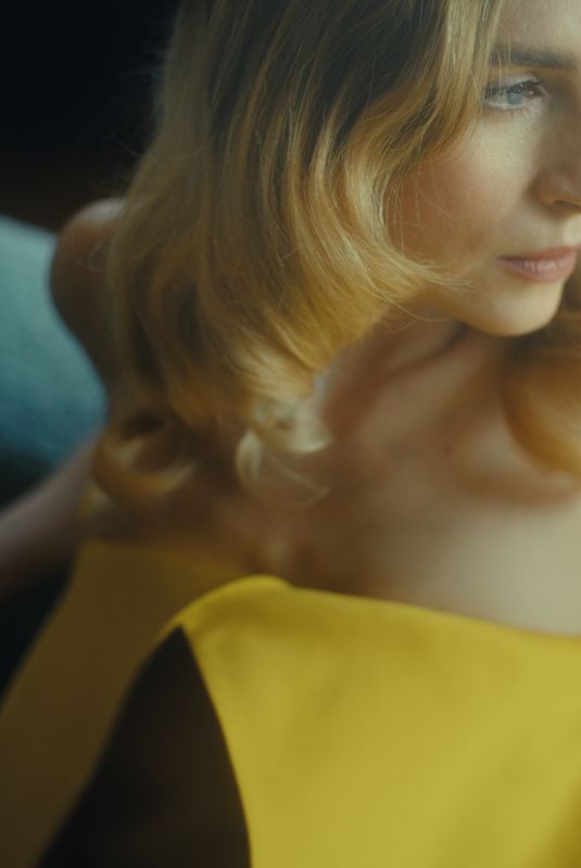 BRIT MARLING Getting Ready for Critics Choice Awards for WWD Magazine, January 2024