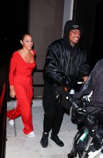 BRITTANY BELL and Nick Cannon Arrives at Their Child