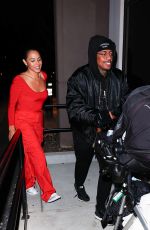BRITTANY BELL and Nick Cannon Arrives at Their Child