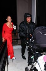 BRITTANY BELL and Nick Cannon Arrives at Their Child