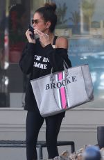 BROOKE BURKE Leaves a Nail Salon in Malibu 01/23/2024
