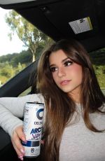 BROOKE MONK for Celsius Energy Drink Campaign, January 2024