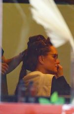 BROOKE SHIELDS at a Nail and Hair Care in New York 01/29/2024