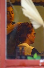 BROOKE SHIELDS at a Nail and Hair Care in New York 01/29/2024