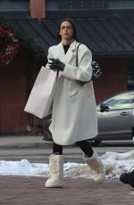 BRUNA LIRIO and GIZELE OLIVEIRA Out Shopping in Aspen 01/02/2024