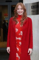 BRYCE DALLAS HOWARD Arrives at BBC Radio 2 in London 01/24/2024
