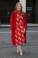 BRYCE DALLAS HOWARD Arrives at BBC Radio 2 in London 01/24/2024