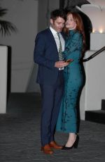 BRYCE DALLAS HOWARD Arrives at Universal Event Party at Sunset Tower Hotel in Hollywood 01/13/2024