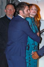 BRYCE DALLAS HOWARD Arrives at Universal Event Party at Sunset Tower Hotel in Hollywood 01/13/2024