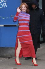BRYCE DALLAS HOWARD Leaves Good Morning America Studio in New York 01/30/2024