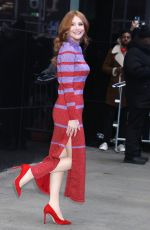 BRYCE DALLAS HOWARD Leaves Good Morning America Studio in New York 01/30/2024