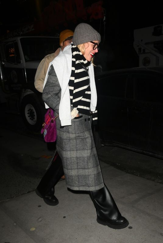 BUSY PHILIPPS Arrives at SNL After-party at Le Avenue in New York 01/20/2024