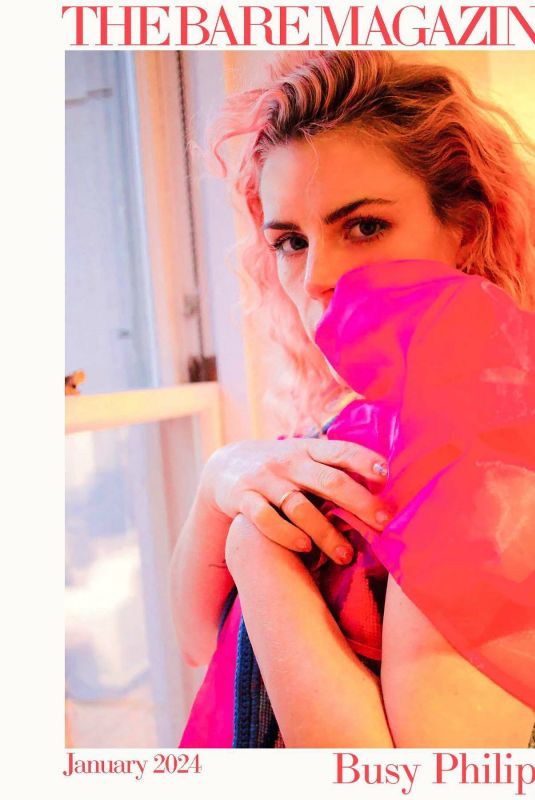 BUSY PHILIPPS for The Bare Magazine, January 2024