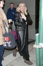 BUSY PHILIPPS Leaves Watch What Happens Live in New York 01/09/2024