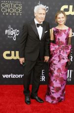 CALISTA FLOCKHART and Harrison Ford at 2024 Critics Choice Awards in Santa Monica 01/14/2024