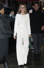 CALISTA FLOCKHART Arrives at Good Morning America in New York 01/24/2024