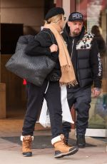 CAMERON DIAZ and Benji Madden Out in Aspen 01/05/2024