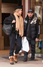 CAMERON DIAZ and Benji Madden Out in Aspen 01/05/2024