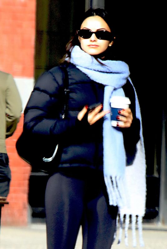 CAMILA MENDES Out and About in New York 01/03/2024