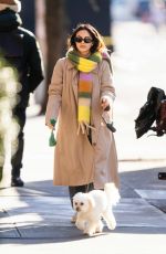 CAMILA MENDES Out with Her Dog in New York 01/02/2024