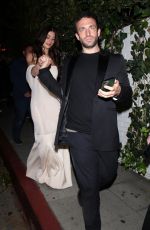 CAMILA MORRONE Leaves HBO Golden Globes Afterparty at Chateau Marmont in West Hollywood 01/08/2024