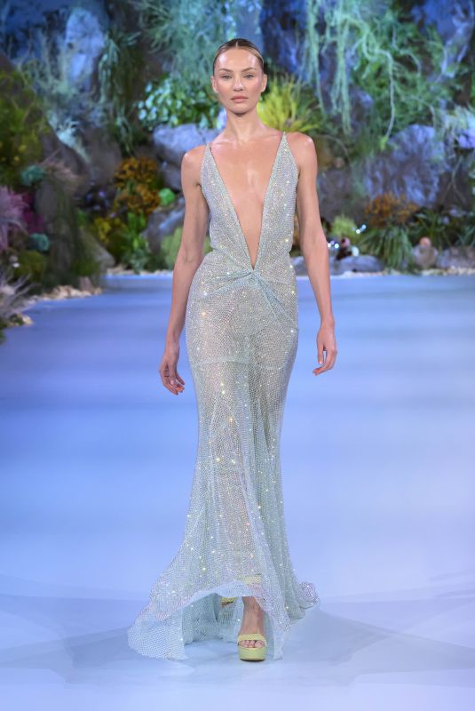 CANDICE SWANEPOEL at Celia Kritharioti Couture SS 2024 Paris Fashion Show 01/23/2024