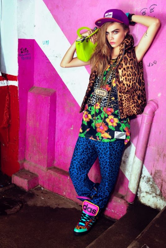 CARA DELEVINGNE for Vogue Brazil, February 2014